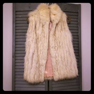 Scandanavian Blue Fox Fur Vest